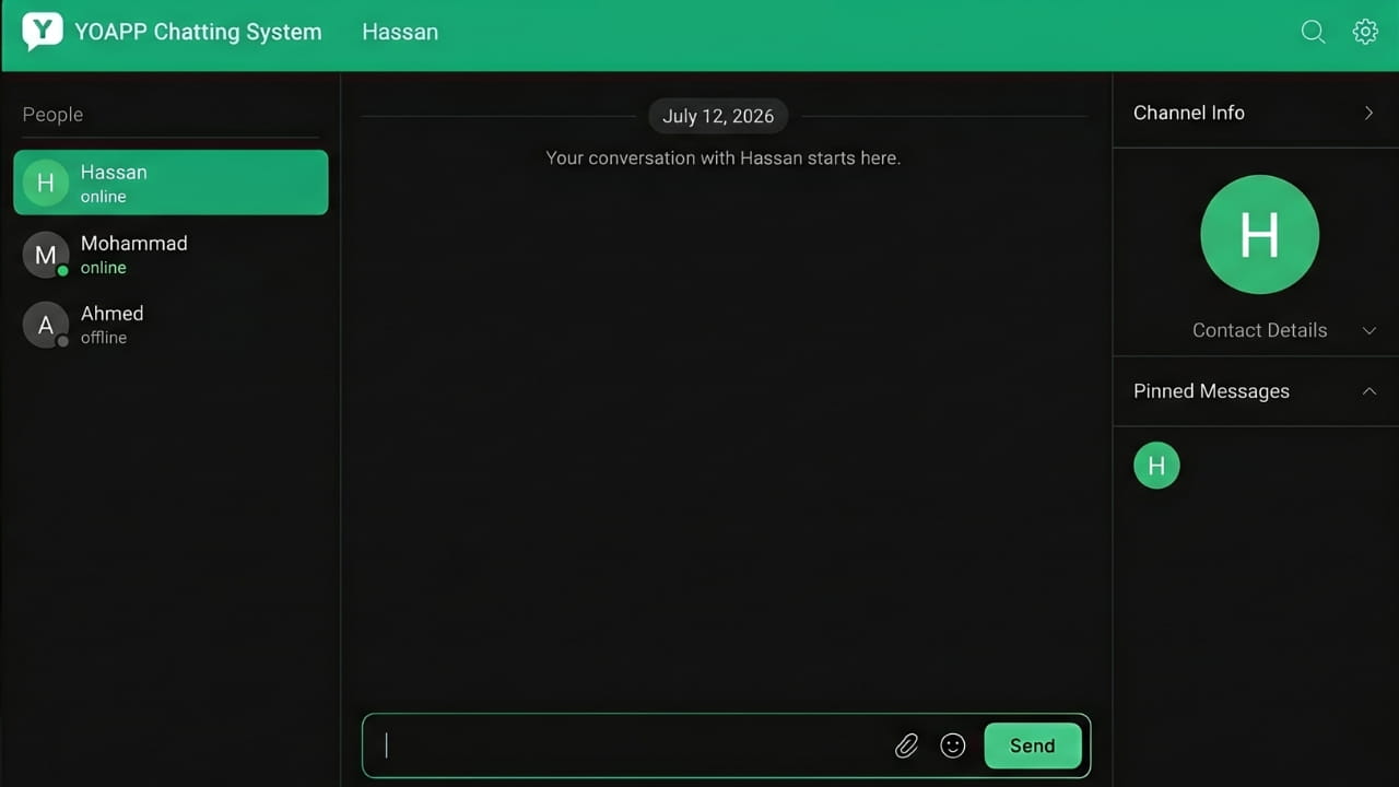 YOAPP Chatting System